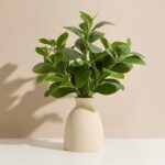 16" Synthetic Eucalyptus Stems Potted Plant Indoor Faux Vegetation - Actual... - Image 2