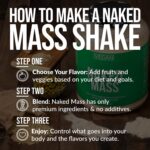 NAKED Vegan Mass - Double Chocolate Weight Gainer - 1,260 Calories, 50... - Image 4