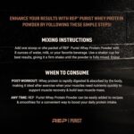 REP Purist Whey Protein Powder, Premium Chocolate Grassfed Isolate, Po... - Image 6