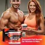 Komoko Hot Sweat Cream (5.3 oz), Stomach Fat Burner for Women & Men, S... - Image 5