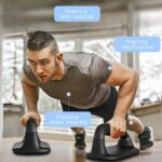 Kipika Push Up Bars, Pushup Stands, Anti-Slip Soft Plastic Push Up Han... - Image 3