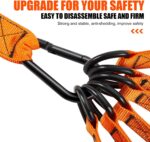 HPYGN Resistance Bands, Heavy Exercise Bands with Handles, Fitness Ban... - Image 5