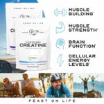 Muscle Feast Creapure - Micronized Creatine Monohydrate Powder | Premi... - Image 6