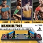 Solid Push Up Board 15 in 1 Home Workout Equipment Multi-Functional Pu... - Image 4