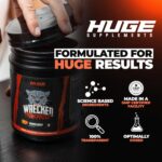 Huge Supplements Wrecked Pre-Workout, Advanced Formula, Boosts Energy,... - Image 5