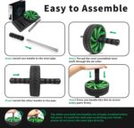 Ab Roller Wheel - AGREJO Ab Workout Equipment for Abdominal & Core Str... - Image 4
