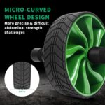 Ab Roller Wheel - AGREJO Ab Workout Equipment for Abdominal & Core Str... - Image 5