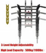 Multifunctional Wall Mounted Pull Up Bar/Chin Up bar,Dip Station for I... - Image 4