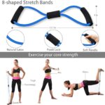 Ab Roller Wheel, 10-In-1 Ab Exercise Wheels Kit with Resistance Bands,... - Image 4