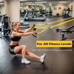 Suspension Bodyweight Fitness Training Kit, Full Body Workouts Home Gy... - Image 4