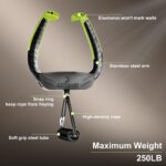 Portable Pull Up Bar for Doorway,Adjustable Home Gym Equipment, No Scr... - Image 5