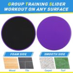 Jenaai Core Sliders Bulk Exercise Glider Discs Gifts for Group Trainin... - Image 4