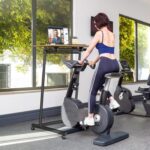 Treadmill Desk, Mobile Small Standing Desk with Wheels for Walking Pad... - Image 3