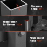 3-Tier Dumbbell Rack, 1100LB Capacity Adjustable Weight Rack for Home ... - Image 6