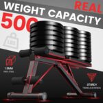 PASYOU Adjustable Weight Bench Full Body Workout Multi-Purpose Foldabl... - Image 4