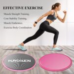 Core Sliders, Exercise Gliding Discs Dual Sided Use on Carpet and Hard... - Image 4