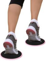 Core Sliders, Exercise Gliding Discs Dual Sided Use on Carpet and Hard... - Image 7