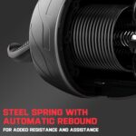 Ab Roller Wheel with Knee Pad Mat,Automatic Rebound Abdominal Wheel Ab... - Image 4