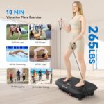 Premium Vibration Plate Exercise Machine for Lymphatic Drainage, Weigh... - Image 3