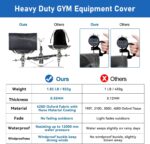 Rowing Machine Cover - 420D Heavy Duty Outdoor Protective Cover for Co... - Image 3