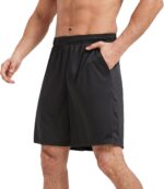 5 Pack Men's Athletic Gym Shorts with Pockets Quick Dry Activewear Wor... - Image 3