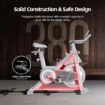 HARISON Semi-Commercial Exercise Bike 400 lbs Capacity, Magnetic Stati... - Image 5