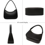 Women's Shoulder Bags, Small Hobo Tote Elegant Clutch Purse with Zippe... - Image 5