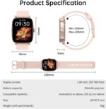 Smart Watch for Men Women with Bluetooth Call & AI Voice, 1.85" HD Fit... - Image 3