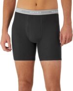 Hanes Men's Boxer Briefs, Cool Dri Moisture-Wicking Underwear, Cotton ... - Image 3