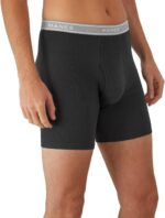 Hanes Men's Boxer Briefs, Cool Dri Moisture-Wicking Underwear, Cotton ... - Image 4