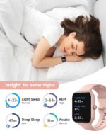 Smart Watch for Women Alexa Built-in, 1.95" Fitness Tracker with Answe... - Image 7