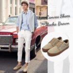 BENPAO Mens White Casual Shoes All Black Fashion Sneakers for Men Low ... - Image 3