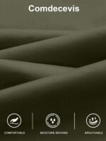 Comdecevis Men's Casual Cargo Pants Workout Joggers Stretch Sweatpants... - Image 6