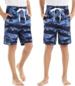 Rolimaka 3 Pack Boy's Swim Trunks Kid Board Shorts with Mesh Lining Yo... - Image 4