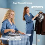 Steam Iron for Clothes with LCD Screen, 1700W Iron Non-Stick Ceramic S... - Image 8