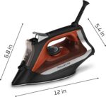 Rowenta Iron Steamer for Clothes, Stainless Steel Soleplate Steam Iron... - Image 4