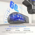 UNINELL HOME Cordless Vacuum Cleaner,45000Pa/450W Vacuum Cleaners for ... - Image 5