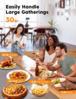 Nuwave Bravo XL Pro Air Fryer Toaster Oven, Improved 100% Super Convec... - Image 5