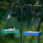 Kingsyard Platform Mealworm Bird Feeder for Outside, Recycled Plastic ... - Image 5