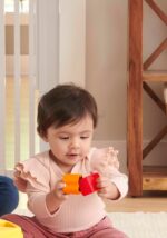Fisher-Price Stacking Toy Baby's First Blocks Set of 10 Shapes for Sor... - Image 5