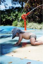 Zelda Matilda Sunhat Infant Toddler & Kids Summer Water Flap Baby Swim... - Image 4