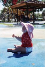 Zelda Matilda Sunhat Infant Toddler & Kids Summer Water Flap Baby Swim... - Image 5