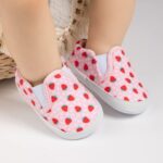 Morbido Infant Baby Boys Girls Canvas Sneaker Toddler Slip On Anti Ski... - Image 4