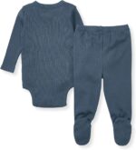 Burt's Bees Baby Unisex Bodysuit and Pant Set, 100% Organic Cotton - Image 3