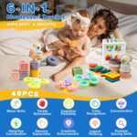 6-in-1 Baby Toys 6 to 12 Months, Montessori Toys for Babies 6-12-18 Mo... - Image 3