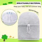Duoyeree UPF 50+ Baby Sun Hat with Ear and Neck Protection - Toddler B... - Image 4