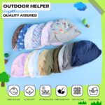 Duoyeree UPF 50+ Baby Sun Hat with Ear and Neck Protection - Toddler B... - Image 5
