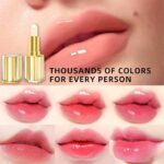 Color Changing Lipstick, Gold Crystal Color Changing Lipstick, Transfe... - Image 3