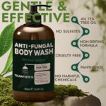 Antifungal Body Wash with Tea Tree Oil | Antibacterial Soap for Back A... - Image 3