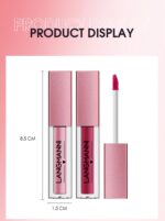 LANGMANNI 12Pcs Lip gloss Collection Makeup Set, Shiny Smooth Soft Liq... - Image 6